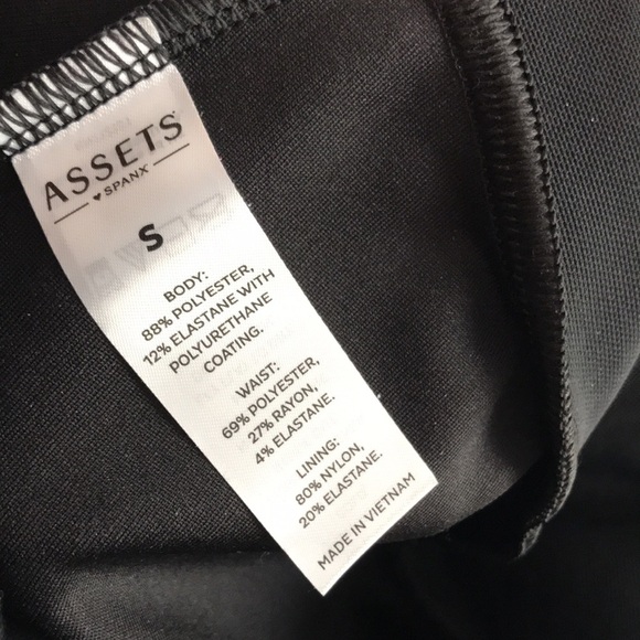 ASSETS by SPANX Women's All Over Faux Leather Leggings (Target) - Picture 4 of 4